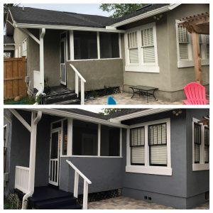 Exterior painting by CertaPro house painters in Jacksonville. FL