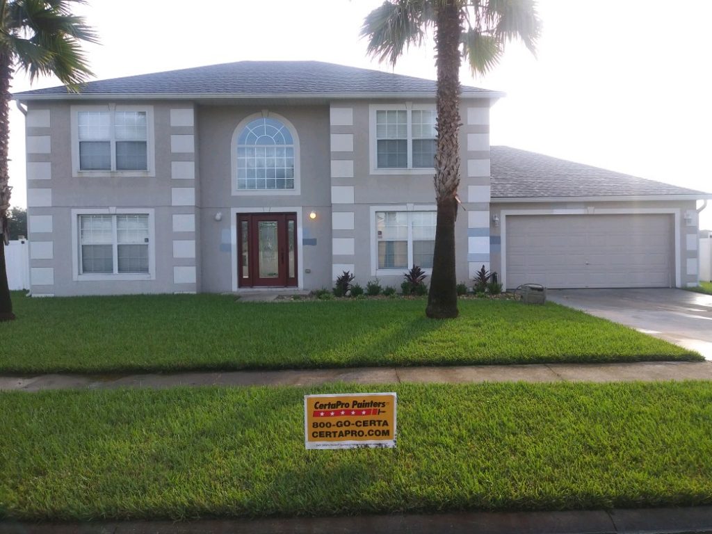 Before - Exterior house painting in Florida